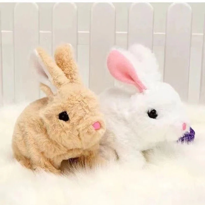 Interactive Plush Bunny Toy | The Perfect Gift for Kids — Educational, Durable & Hours of Fun