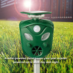 360° Solar Ultrasonic Animal Repeller | Built for British Weather — Durable, Attractive Outdoor Design