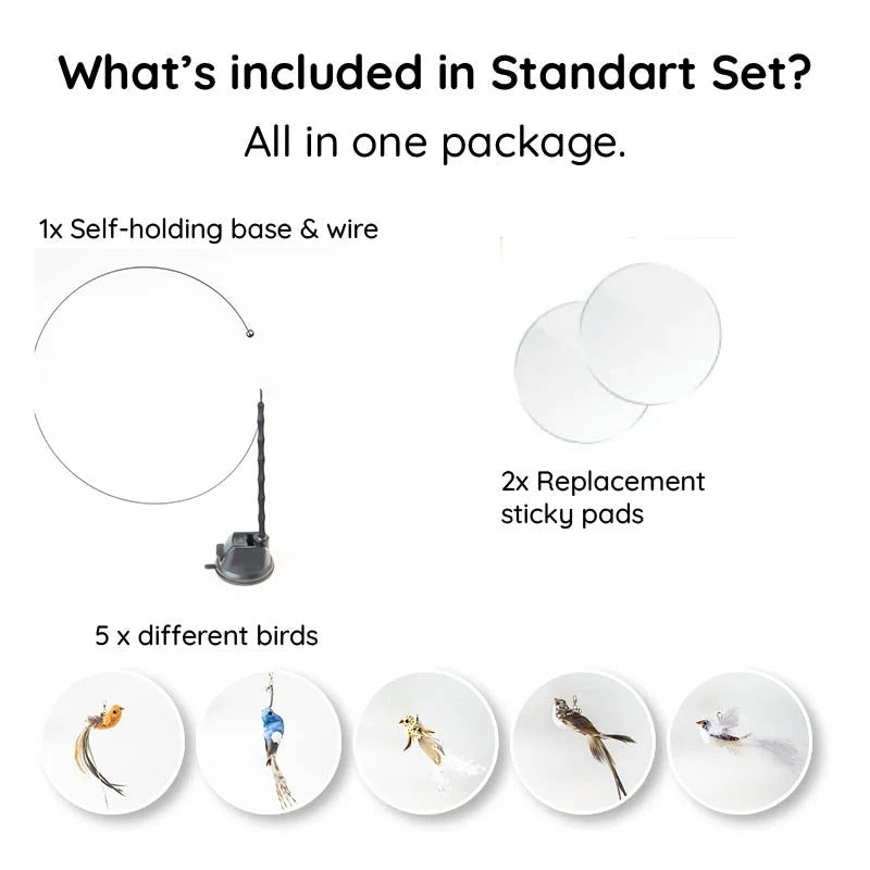 Bird Simulation Toy Set for Cats | Award-Winning Toy Design for Kids Who Love to Learn, Build & Play