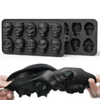Skull-Shaped Ice Cube Tray | Effortlessly Functional Home Essential for Clean, Organised Living