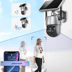 Solar-Powered Outdoor Surveillance Camera | Make Your Garden Beautiful, Functional & the Envy of the Neighbourhood
