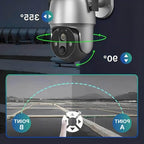 Solar-Powered Outdoor Surveillance Camera | Make Your Garden Beautiful, Functional & the Envy of the Neighbourhood