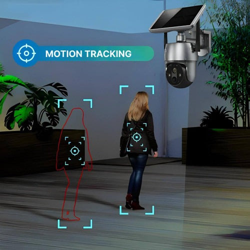Solar-Powered Outdoor Surveillance Camera | Make Your Garden Beautiful, Functional & the Envy of the Neighbourhood