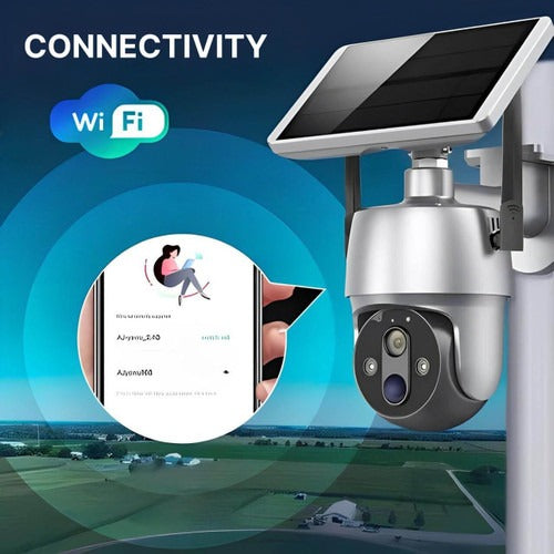Solar-Powered Outdoor Surveillance Camera | Make Your Garden Beautiful, Functional & the Envy of the Neighbourhood