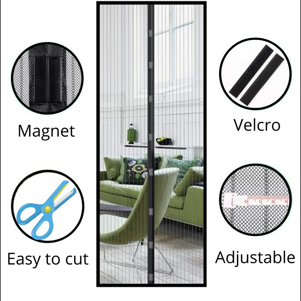 Magnetic Mosquito Screen for Doors | Quality Home Accessory Built to Look Great & Last for Years