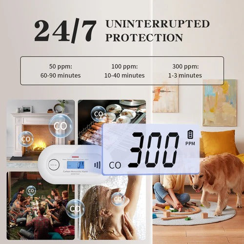 Smart Carbon Monoxide Detector | Premium Quality, Thoughtful Design — Built for Real Everyday Life