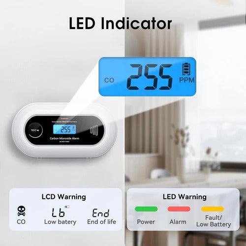 Smart Carbon Monoxide Detector | Premium Quality, Thoughtful Design — Built for Real Everyday Life