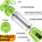 Mini Electric Portable Juicer Blender | The Kitchen Essential That Changes How You Cook, Prep & Enjoy Food