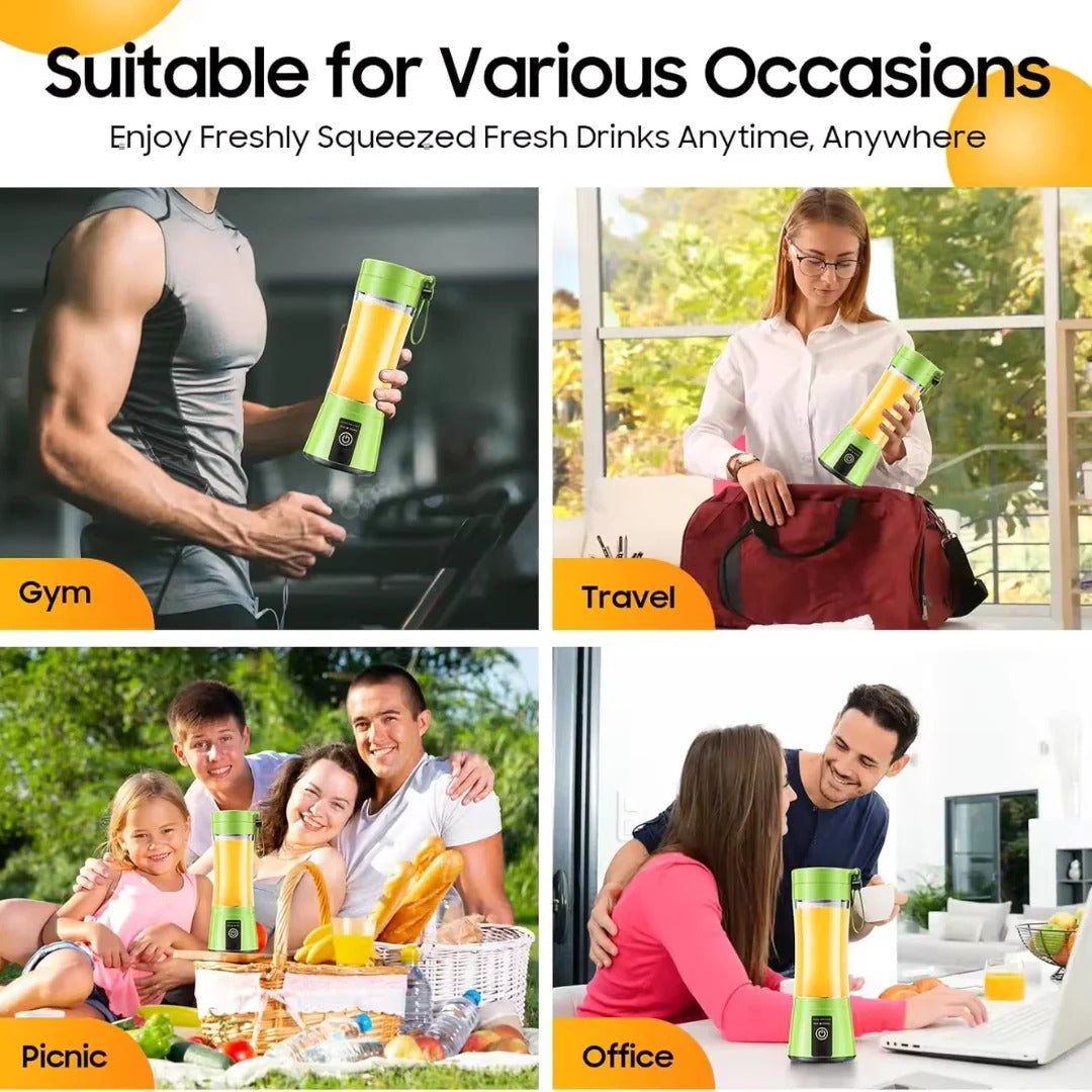 Mini Electric Portable Juicer Blender | The Kitchen Essential That Changes How You Cook, Prep & Enjoy Food