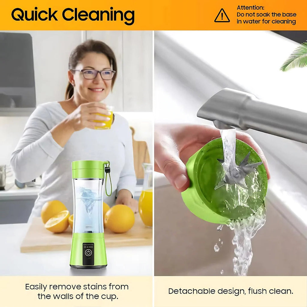 Mini Electric Portable Juicer Blender | The Kitchen Essential That Changes How You Cook, Prep & Enjoy Food