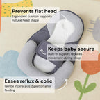 Inclined Reflux Pillow Bed for Infants | Must-Have Baby Accessory Loved by Parents Around the World