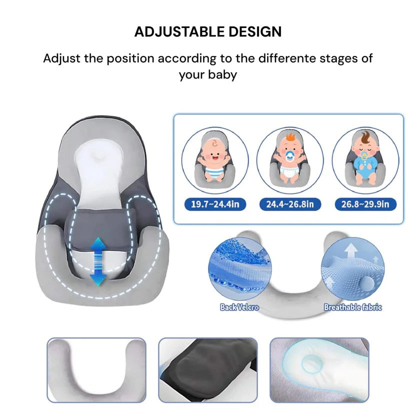 Inclined Reflux Pillow Bed for Infants | Must-Have Baby Accessory Loved by Parents Around the World