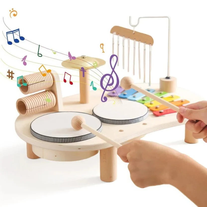 Montessori Drum Kit | Style and Practicality Finally Together — The Modern Home Essential