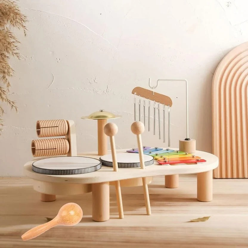 Montessori Drum Kit | Style and Practicality Finally Together — The Modern Home Essential