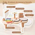 Montessori Drum Kit | Style and Practicality Finally Together — The Modern Home Essential