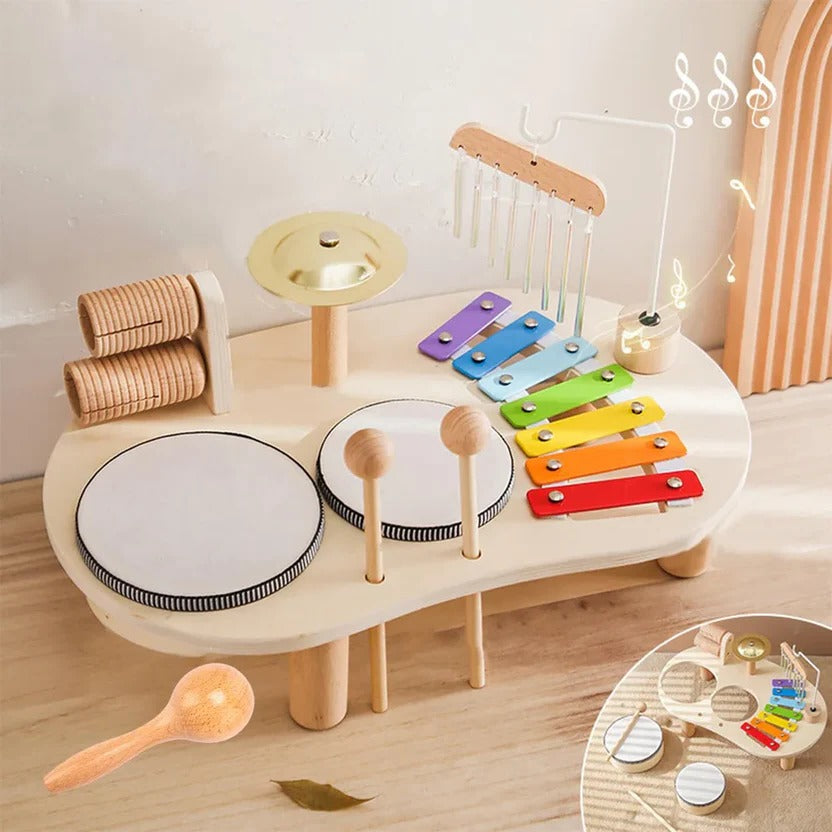Montessori Drum Kit | Style and Practicality Finally Together — The Modern Home Essential