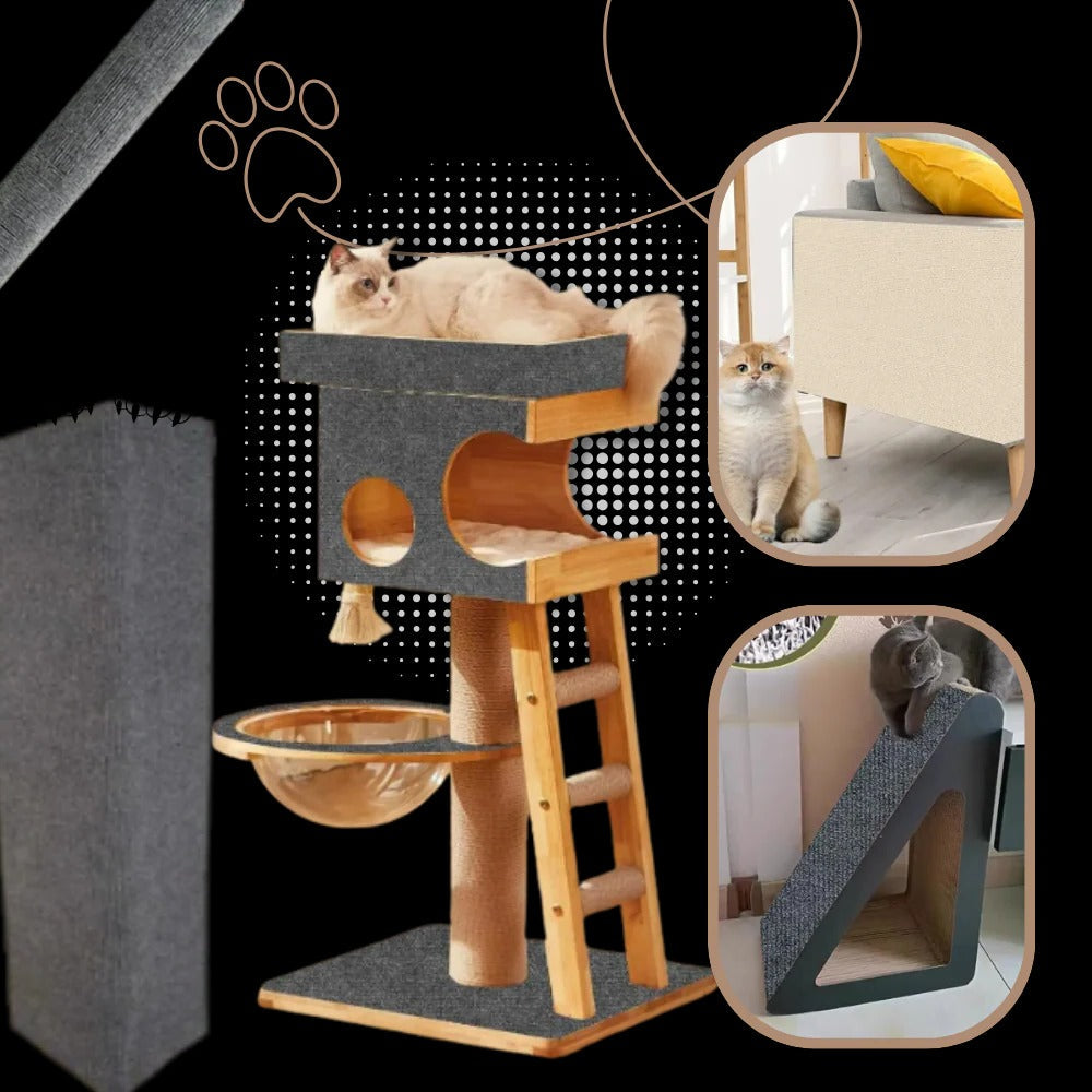 Adhesive Wall Mounted Cat Scratch Pad | Trusted by Pet Owners — Safe, Easy to Use & Built to Last