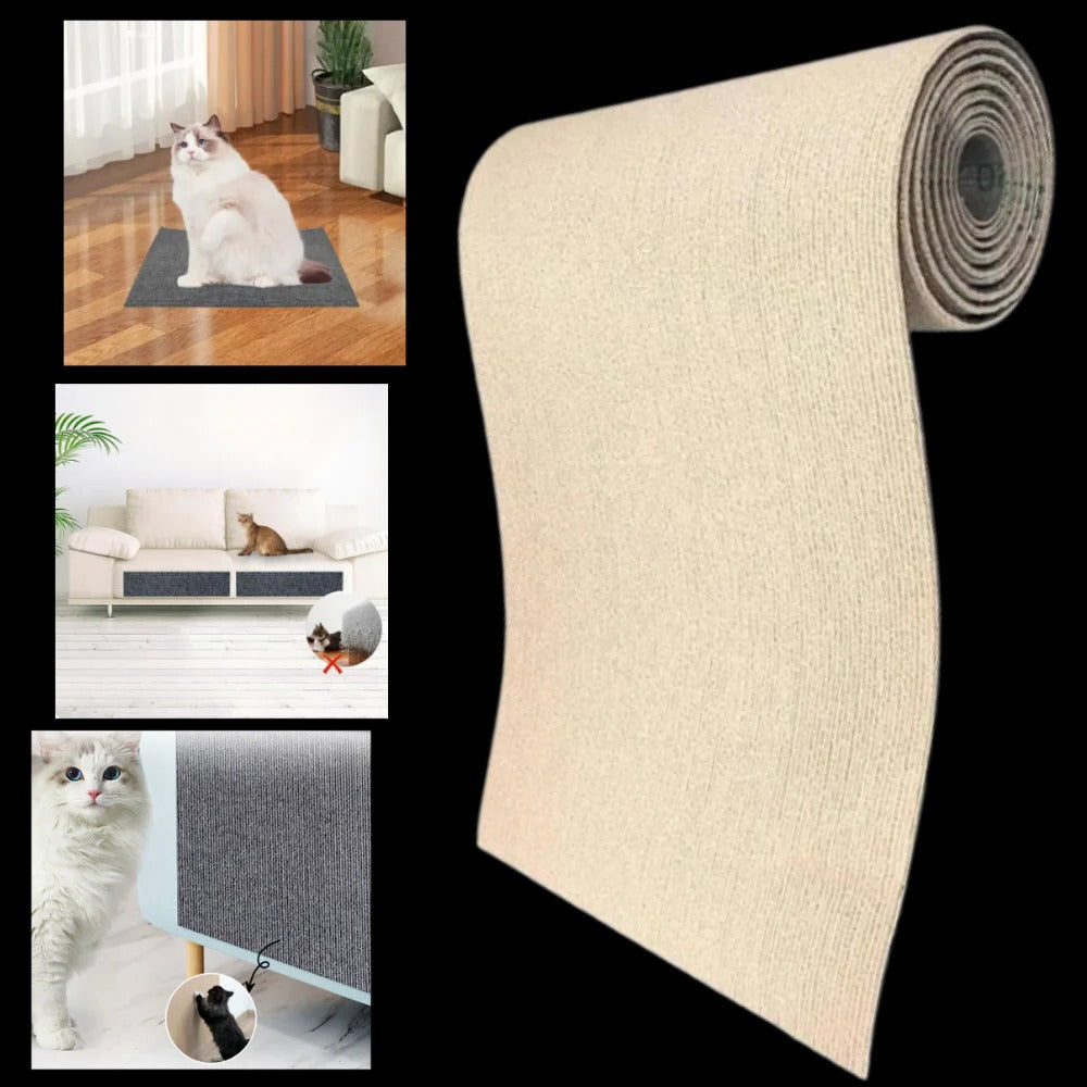Adhesive Wall Mounted Cat Scratch Pad | Trusted by Pet Owners — Safe, Easy to Use & Built to Last