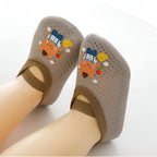 Baby Cartoon Non-Slip Shoes - Soft Sole First Walker Shoes for Babies and Toddlers