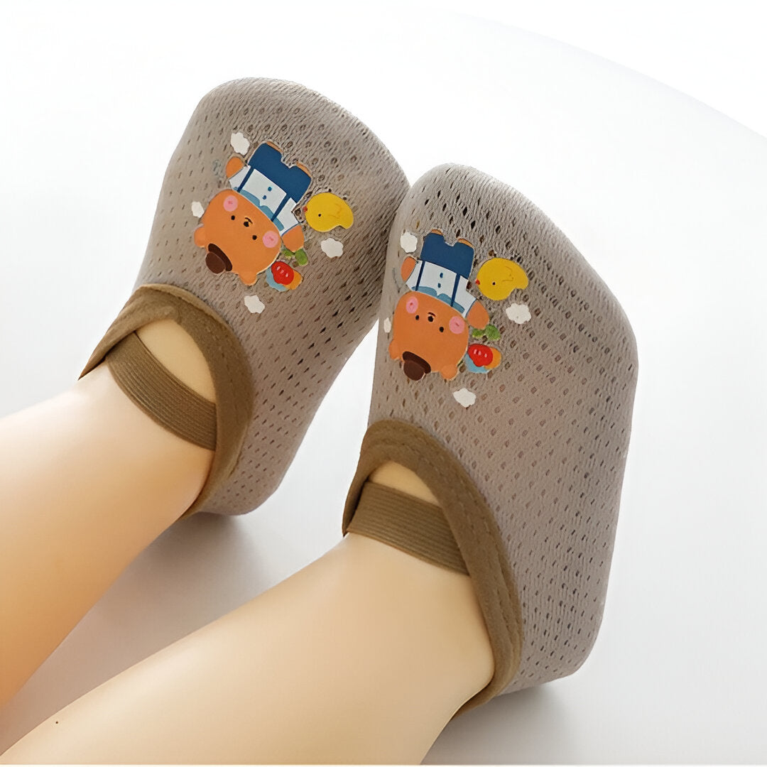 Baby Cartoon Non-Slip Shoes - Soft Sole First Walker Shoes for Babies and Toddlers