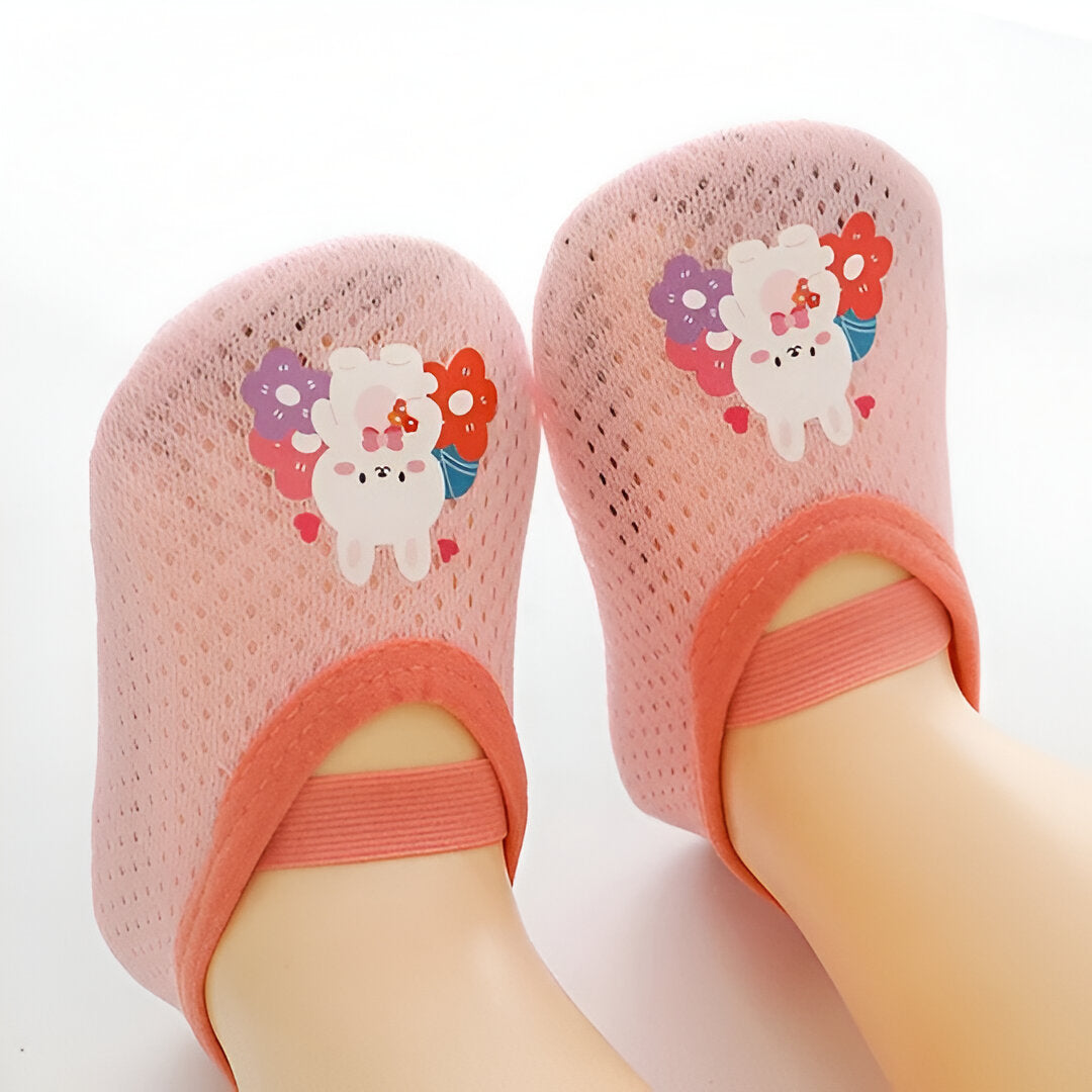 Baby Cartoon Non-Slip Shoes - Soft Sole First Walker Shoes for Babies and Toddlers