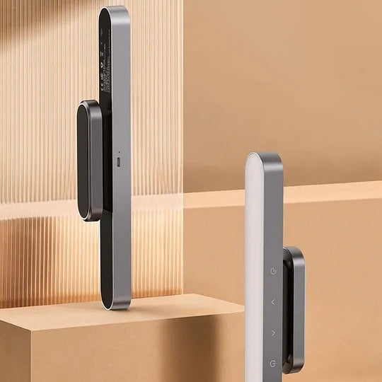 Magnetic Rechargeable Desk Lamp - Adjustable Brightness LED Lamp for Home and Office