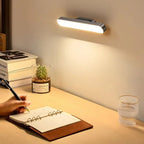Magnetic Rechargeable Desk Lamp - Adjustable Brightness LED Lamp for Home and Office