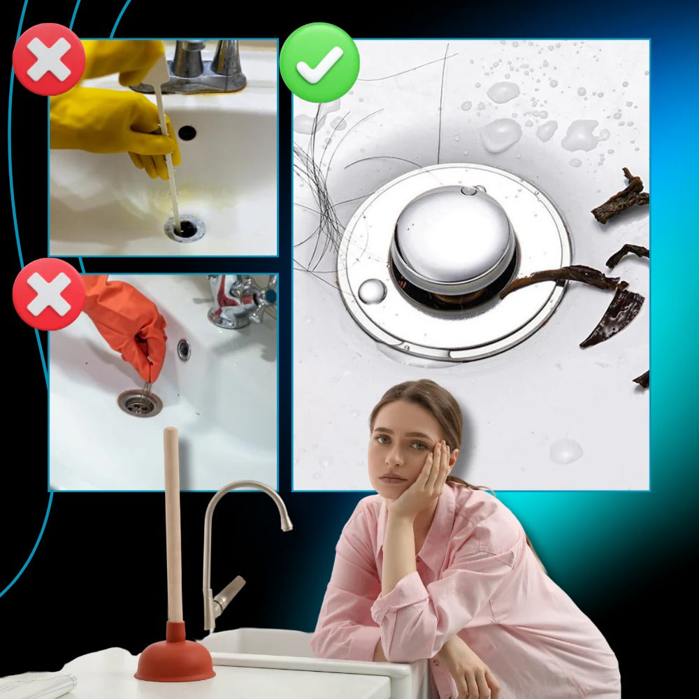 Odor Isolation Pop Up Sink Stopper | Practical, Beautiful & Built to Last — The Smart Choice for Any Home