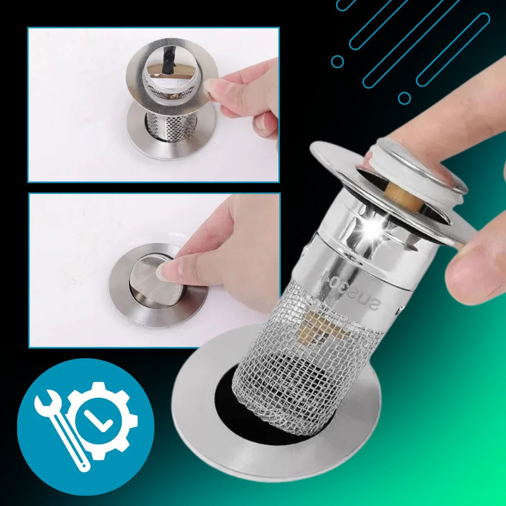 Odor Isolation Pop Up Sink Stopper | Practical, Beautiful & Built to Last — The Smart Choice for Any Home