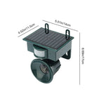 Motion Sensor Bird Deterrent for Crows: Ideal Pigeon Repeller with Sound Scarer | Reliable Security You Can Trust — Smart Protection for Home & Family