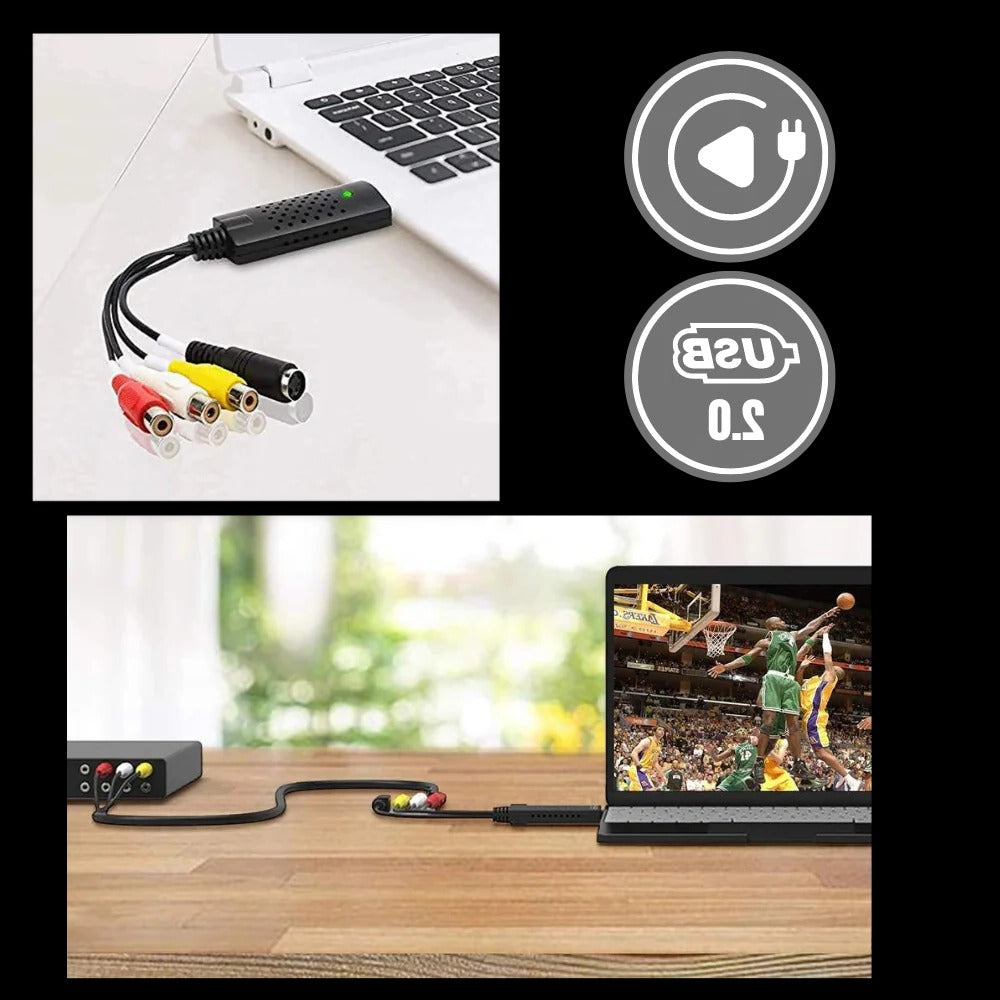 USB 2.0 Capture Adapter | Outstanding Quality & Great Value — A Genuine Everyday Essential