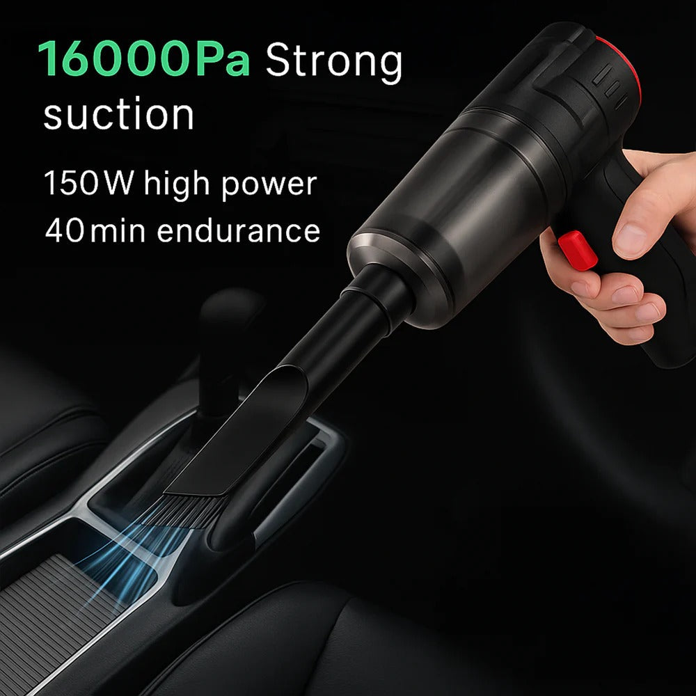 Cordless Car Vacuum Cleaner — 95000Pa Suction, Lightweight & Powerful Handheld | Protect, Upgrade & Improve Your Vehicle with This Essential Car Add-On