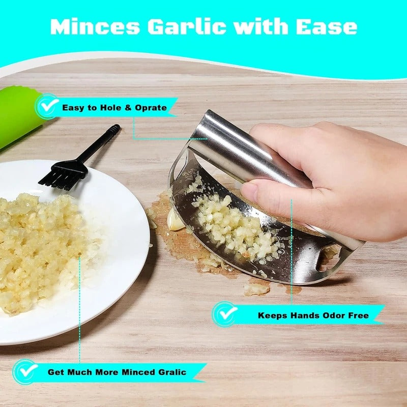 Garlic Press Rocker Set | Stylish Home Essential That Transforms & Elevates Your Living Space