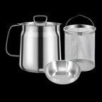 2-in-1 Deep Frying Pot | Practical, Beautiful & Built to Last — The Smart Choice for Any Home