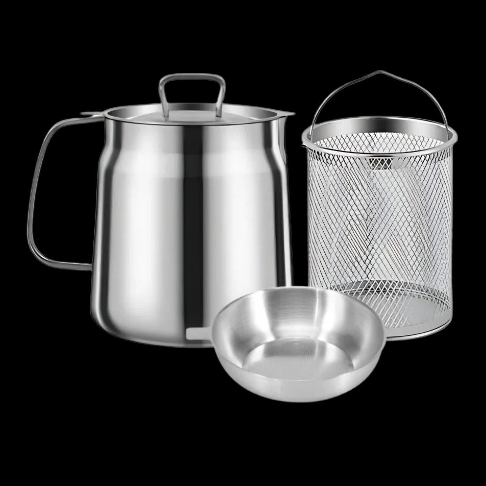 2-in-1 Deep Frying Pot | Practical, Beautiful & Built to Last — The Smart Choice for Any Home
