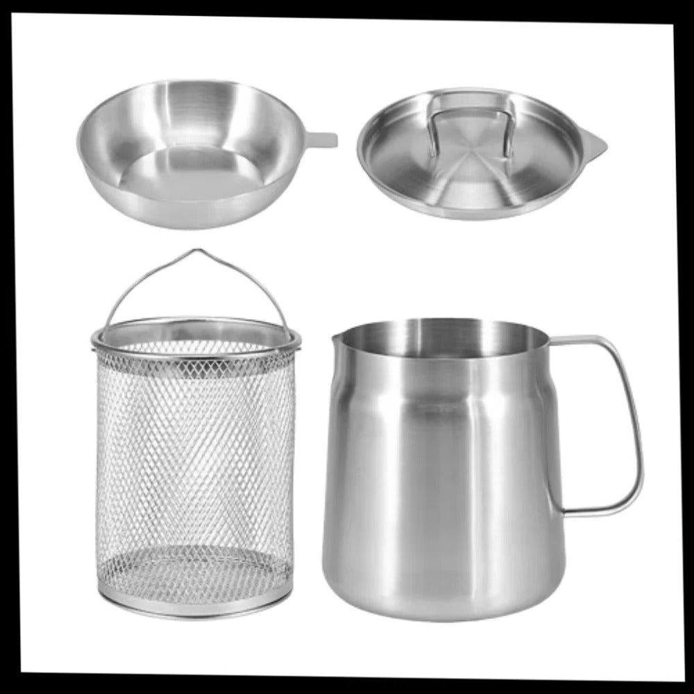 2-in-1 Deep Frying Pot | Practical, Beautiful & Built to Last — The Smart Choice for Any Home