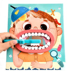Children's Dentist Role-Play Kit | Kids Pretend Play Dental Set with Realistic Accessories