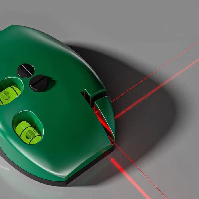 Precision Laser Level for Perfect 90° Angles | Heavy-Duty Performance in a Compact, Ergonomic, Easy-to-Use Design