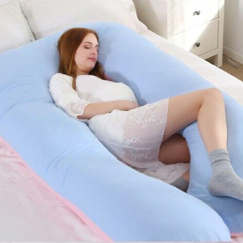 Sleeping Full Support Body Pillow — Ergonomic Design For Pregnancy, Shoulder & Back Pain | Targeted Therapy for Faster Recovery, Less Pain & Better Quality of Life
