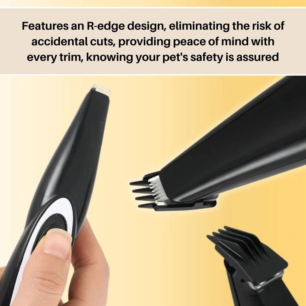 Precision Pet Grooming Trimmer | Quiet Low-Noise Clipper for Dogs & Cats