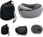 Snail Style Memory Foam Travel Curved Neck Pillow — U-shaped, Portable, Adjustable Support Neck Brace Pillow | Targeted Therapy for Faster Recovery, Less Pain & Better Quality of Life