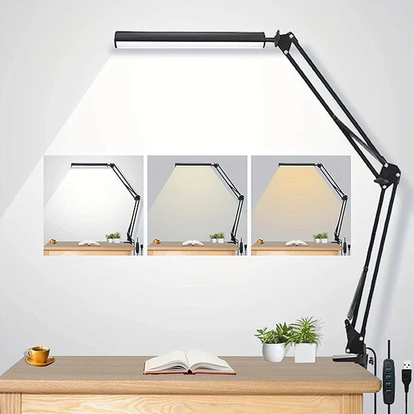 LED Desk Lamp with Clamp | Durable, Reliable & Designed for Both Home DIY & Professional Use