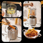 2-in-1 Deep Frying Pot | Practical, Beautiful & Built to Last — The Smart Choice for Any Home