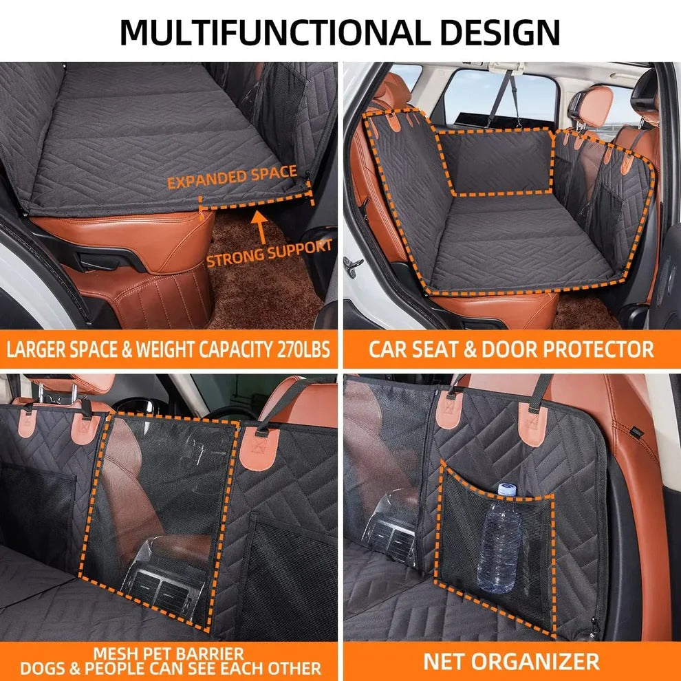 Hard Bottom Car Seat Extender for Dogs | Designed for Happy, Healthy, Well-Loved Pets of Every Breed