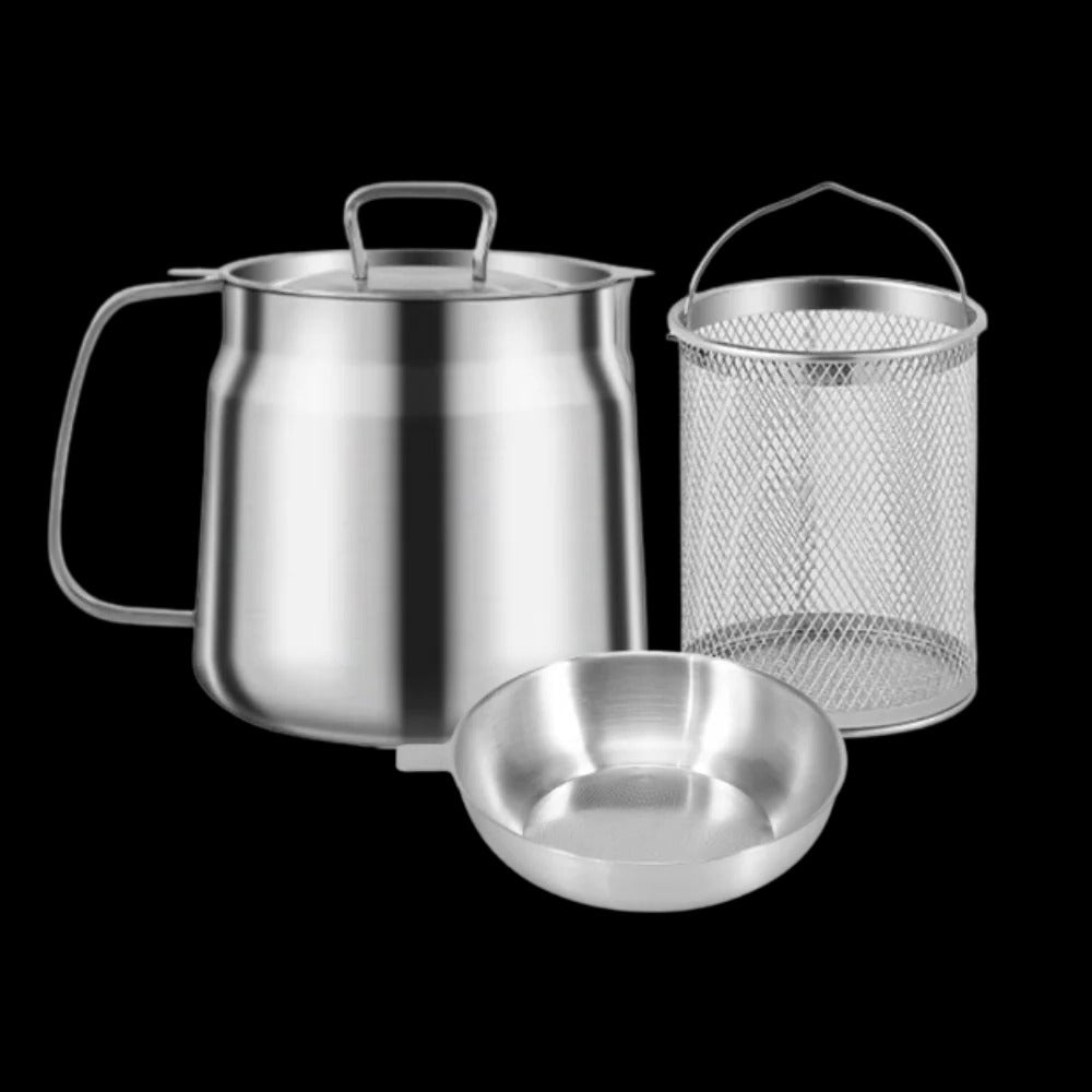 2-in-1 Deep Frying Pot | Practical, Beautiful & Built to Last — The Smart Choice for Any Home