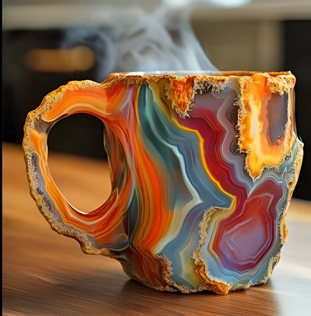 Mineral Crystal Coffee Mugs | Compact, Stylish & Incredibly Useful — An Everyday Home Must-Have