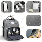 Baby Essentials Parent Backpack | Large Nappy Changing Bag with Multiple Compartments