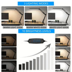 LED Desk Lamp with Clamp | Durable, Reliable & Designed for Both Home DIY & Professional Use