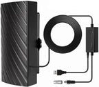 Long Range 4K Indoor HDTV Digital Antenna | 600 Mile Range Freeview Antenna for 1080p and 4K TV