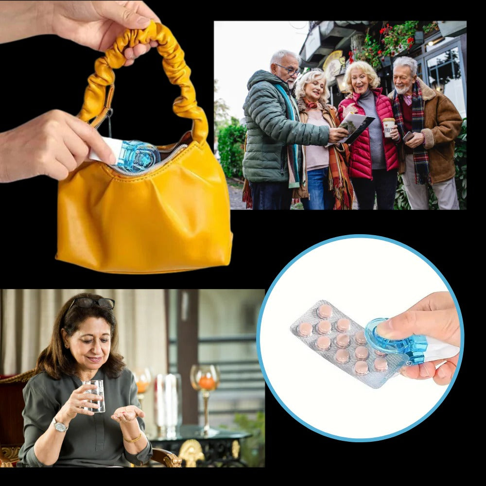 Portable Pill Taker | Compact, Stylish & Incredibly Useful — An Everyday Home Must-Have